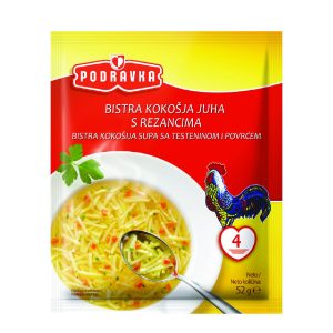 Podravka - Супа кокошја со тестенини и зеленчук 52g
