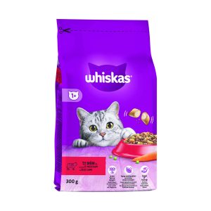Whiskas - Храна за мачки говедско месо 300g