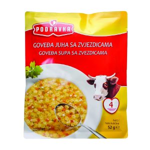 Podravka - Говедска супа со ѕвездички 52g