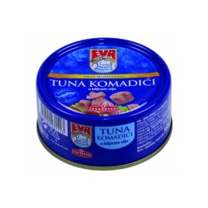 EVA - Туна ситно сецкана во растително масло 160g