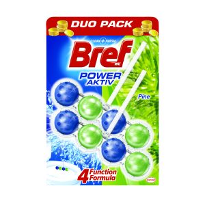 Bref Power Aktiv Duo - Освежувач за WC школка бор 2/1