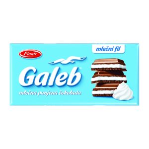 Pionir  Galeb - Чоколадо полнето млечно 80g