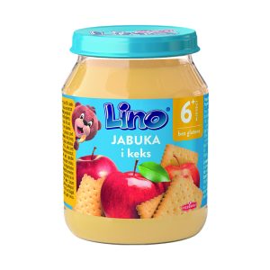 Lino - Kaша јаболко и бисквити 190g