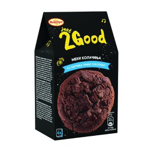 Just 2 good - Меки колачиња со парчиња темно чоколадо 180g