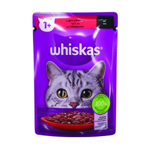Whiskas - Храна за мачки пилешко во сос 85g
