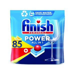 Finish Powerball - Таблети за машинско миење садови се во 1 1/85