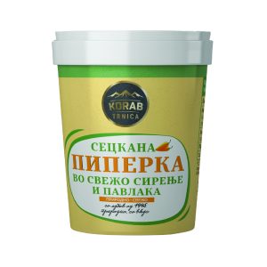 Korab Trnica - Сецкана пиперка во свежо сирење и павлака 470g