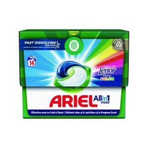 Ariel Pods Color - Гел капсули за перење 14/1