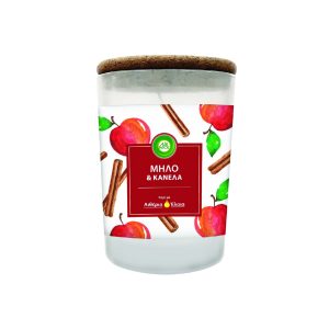 Air Wick - Свеќа јаболко и цимет 185g