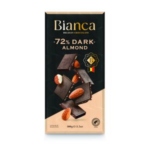 Bianca - Чоколада темна со бадем 100g