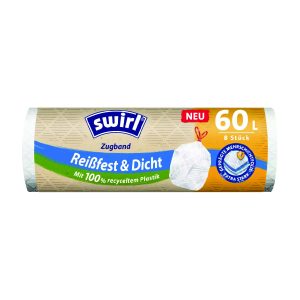 Swirl - Вреќи за ѓубре со врвки 60l