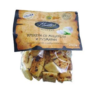 Novito - Крекери со моцарела и рузмарин 250g