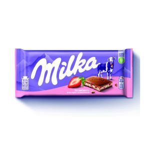 Milka - Чоколада со јагода 100g