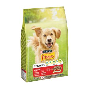Friskies Active - Гранули за куче говедско 500g