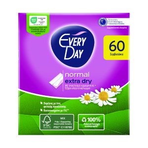 Every Day Extra Dry – Хигиенски влошки секојдневни 60/1