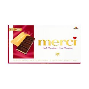 Merci - Чоколада марципан 112g