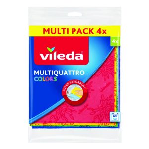 Vileda Colors - Микрофибер повеќенаменски крпи 4/1