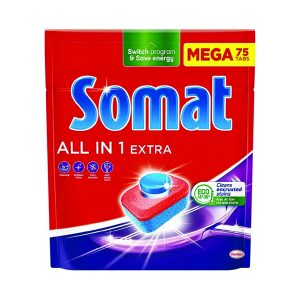 Somat All in One Extra - Таблети за машинско миење садови 75/1