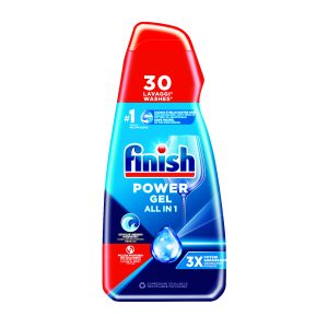 Finish Power Gel - Гел за машинско миење садови 600ml