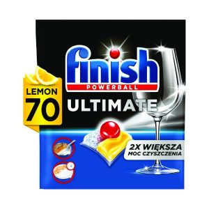 Finish Quantum – Таблети за машинско миење садови лимон 70/1