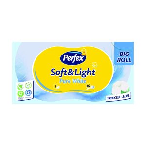 Perfex Soft & Light - Тоалетна хартија 3 слојна 16/1