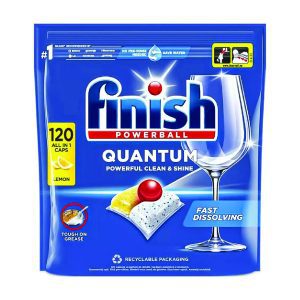 Finish All in One – Таблети за машинско миење садови лимон 120/1