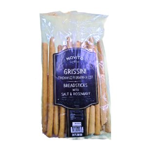 Novito - Грисини со рузмарин и сол 200g