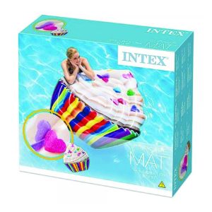 INTEX - Душек за пливање во форма на сладолед 1.42m x 1.35m