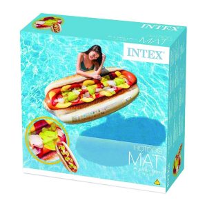 INTEX - Душек за пливање во форма на хот дог 1.80m x 0.89m