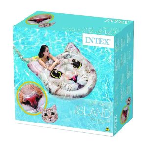 INTEX - Душек за пливање во форма на мачка 1.47m x 1.35m