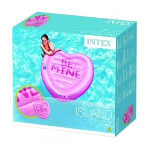 INTEX - Душек за пливање во форма на срце 1.45m x 1.42m