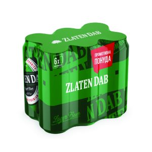 Zlaten Dab – Сет пиво лименка 6х0.5l