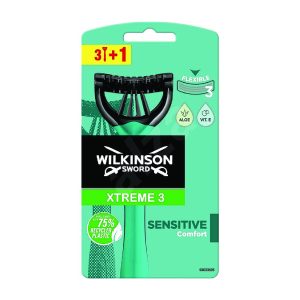 Wilkinson Sensitive Xtreme 3 – Жилети за бричење 3+1