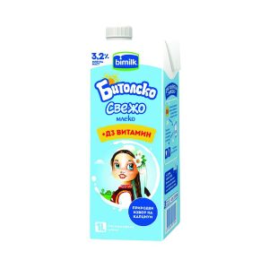 Bimilk – Битолско млеко +Д3 витамин 3.2% 1l