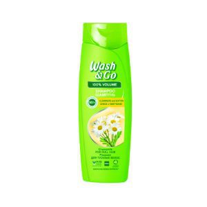 Wash & Go 100% Volume – Шампон камилица 360ml