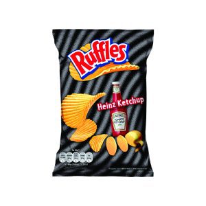 Ruffles – Чипс ребраст кечап 65g
