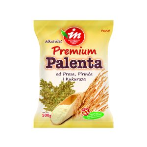In Premium - Палента без глутен од просо, ориз и пченка 500g