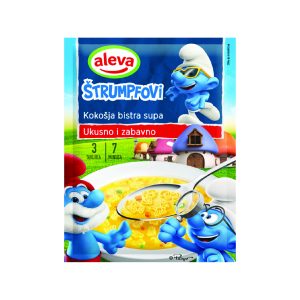 Aleva - Супа биста кокошја Штрумфови 50g