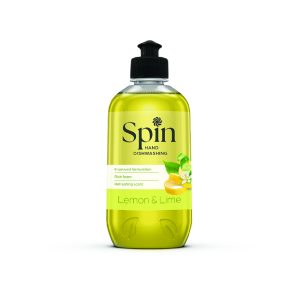 Spin - Детергент за рачно миење садови лајм и лимон 500ml
