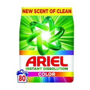 Ariel Instant Dissolution Color – Детергент 5.2kg 80 перења