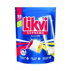 Likvi Supreme - Таблети за машинско миење садови 22/1