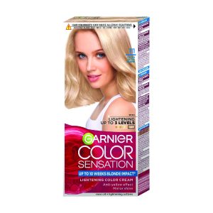 Garnier Color Sensation 111 – Фарба за коса интензивна сребрена руса