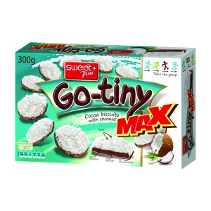 Sweet Plus Go-Tiny - Бисквит кокос и какао 300g