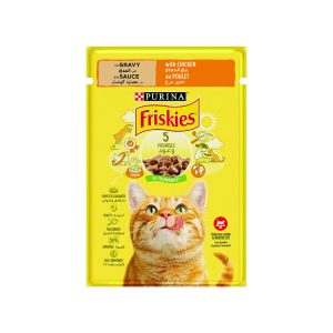 Friskies - Храна за мачки пилешко 85g