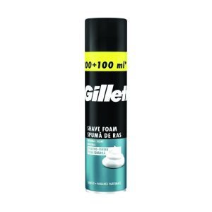 Gillette Sensitive - Пена за бричење 200+100ml