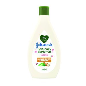 Johnson's Naturally Sensitive - Млеко за тело детско 395ml