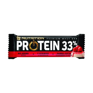 Go On Protein – Протеин бар пана кота јагода 33% 50g