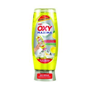 Mr. Oxy Maxima - Средство за рачно миење садови лимон 0.5l