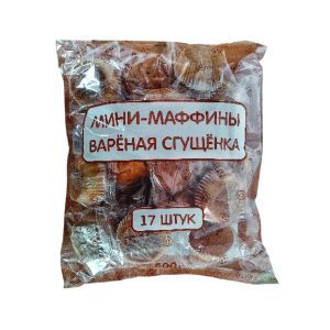 Baker House - Мафини мини со млечен крем 500g