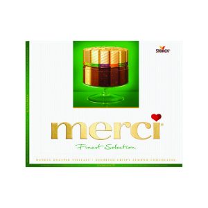 Merci - Бонбониера зелена 250g